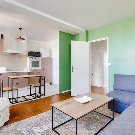 Stunning 1br Flat 10 Min From The Eiffel Tower Apartamento *