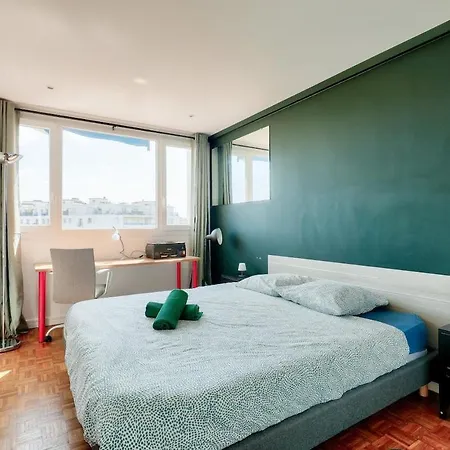 Stunning 1br Flat 10 Min From The Eiffel Tower
